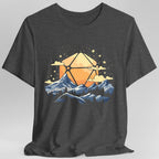 D20 Sun Landscape Blue Orange