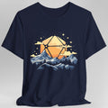 D20 Sun Landscape Blue Orange