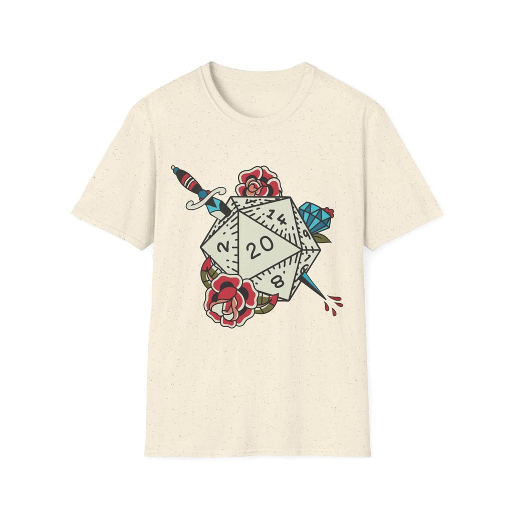 D20 Tattoo T-shirt - Natural / S