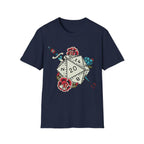 D20 Tattoo T-shirt - Navy / S