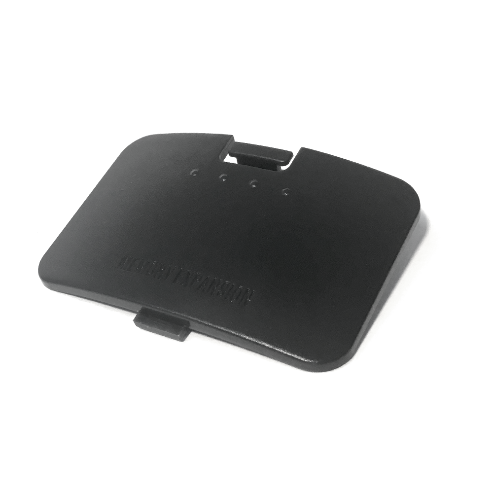 N64 Expansion Port Cover - Black Replacement Lid