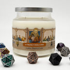 Cantrip Candles - A Viking's Welcome (16 oz Glass Candle) - 