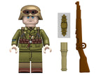 WWII - German Afrika Korps - 4 Man Squad - Mil-Blox