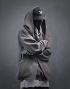 HiH57 Grey Assassin Hoodie - M