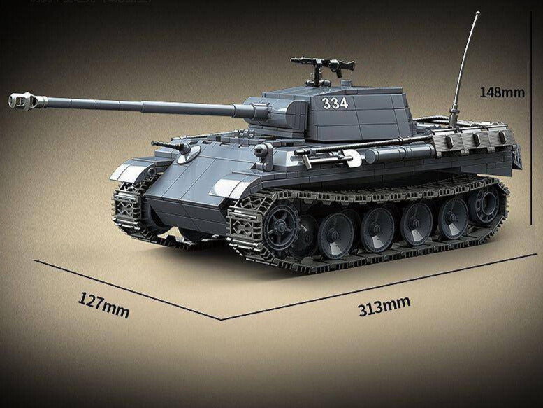 WWII - German Panther Tank - Mil-Blox