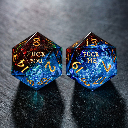 Set of 7 F you dice