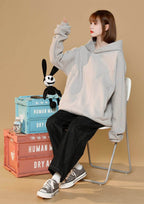 Women's Casual Hidden Hoodie - Beige / S