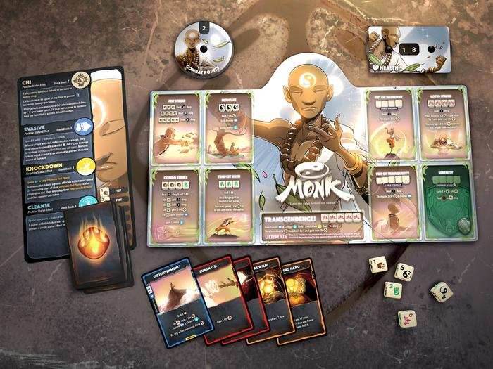 Dice Throne Season 1 - Box 2 - Monk vs Paladin - 
