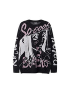'Manga Girl‘ Anime Girls Streetstyle Oversized Sweater