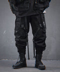 HiP46 Black NX Cargo Pants - M