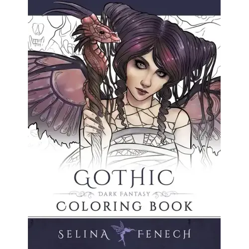 Gothic - Dark Fantasy Coloring Book