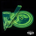 Dark Age Premium Template Set - Fluorescent Green