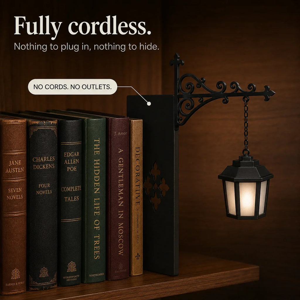 Streetlamp Book Nook Light