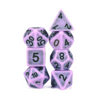 Swamp Fog Ancient 7-Dice Set Role Playing Dungeons and Dragons Dice (Purple) - 