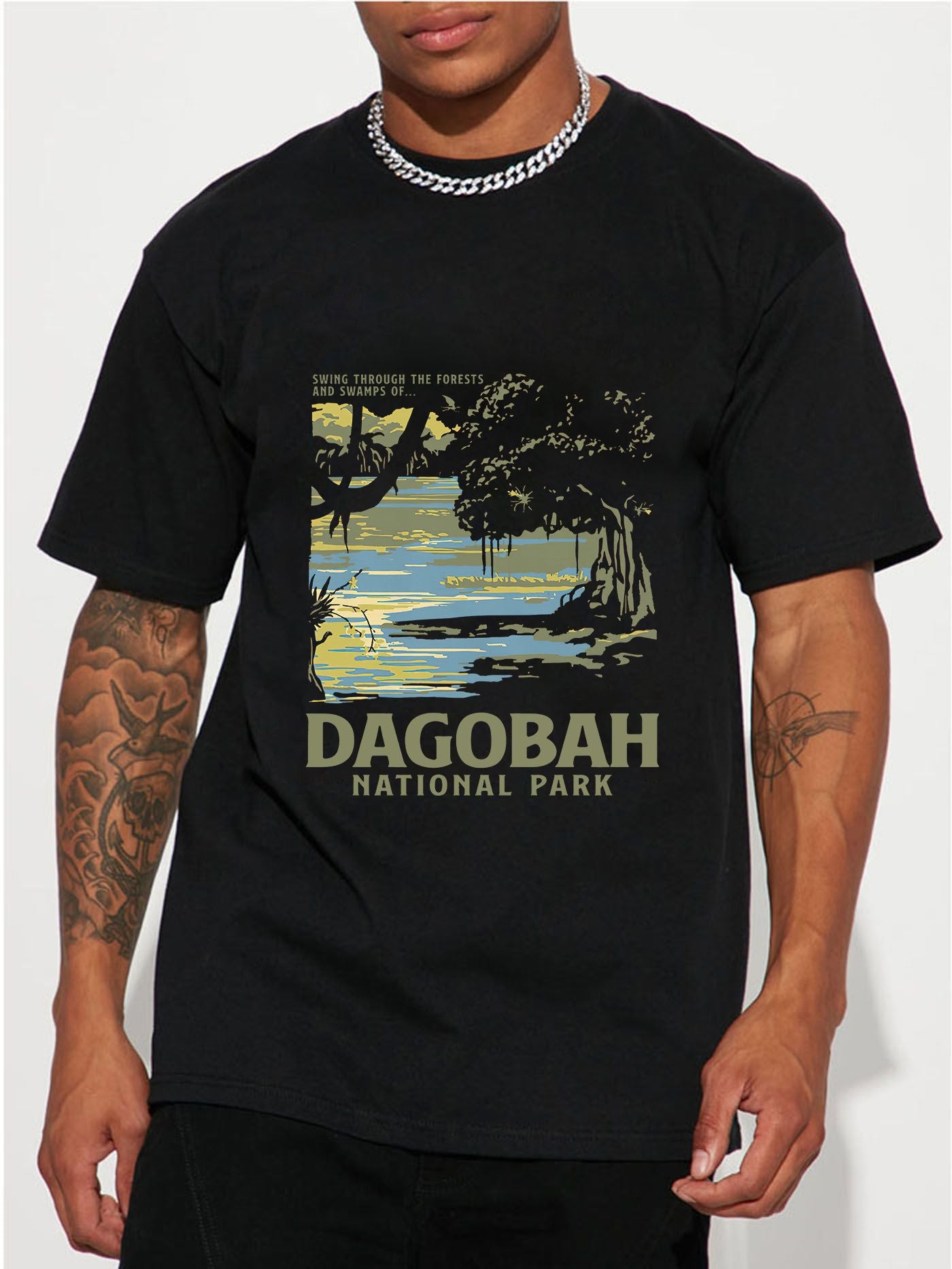 Dagobah Nation park t-shirt