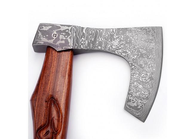 Damascus Handmade Hunt For Life™ Supreme Quality Bearded Axe