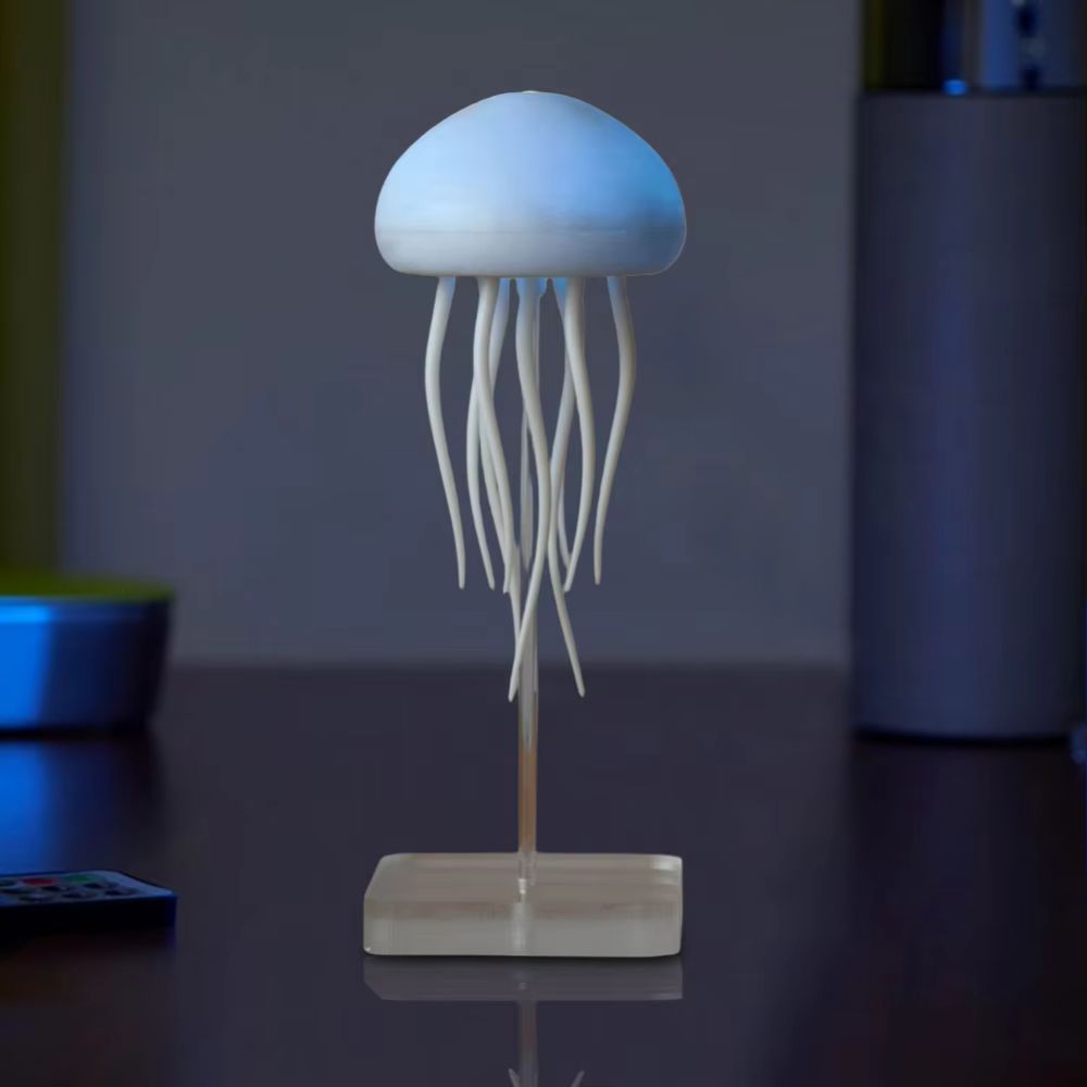 Dancing Jellyfish Night Light Vibrant RGB Gradient with Voice Control and Type-C Charging