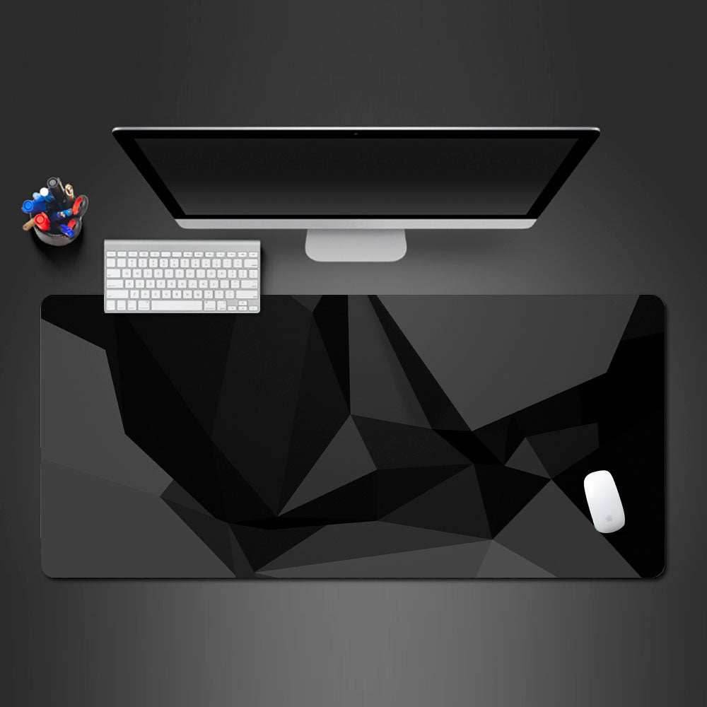 Dark Abstract Desk Pad - M (70 x 30cm)