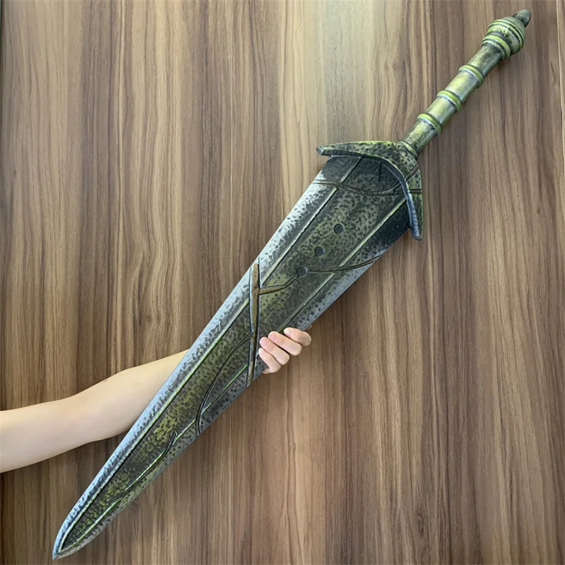 Dark Souls Sword 1:1 Stone Knight Sword Cosplay Weapon Sword Role Playing The Abysswalker Artorias Halloween Model Safety PU