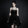 Gothic Double-Layered Polyester Party Dress