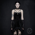 Gothic Double-Layered Polyester Party Dress