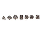 Dark Translucent Dice - 7 Piece Set - 