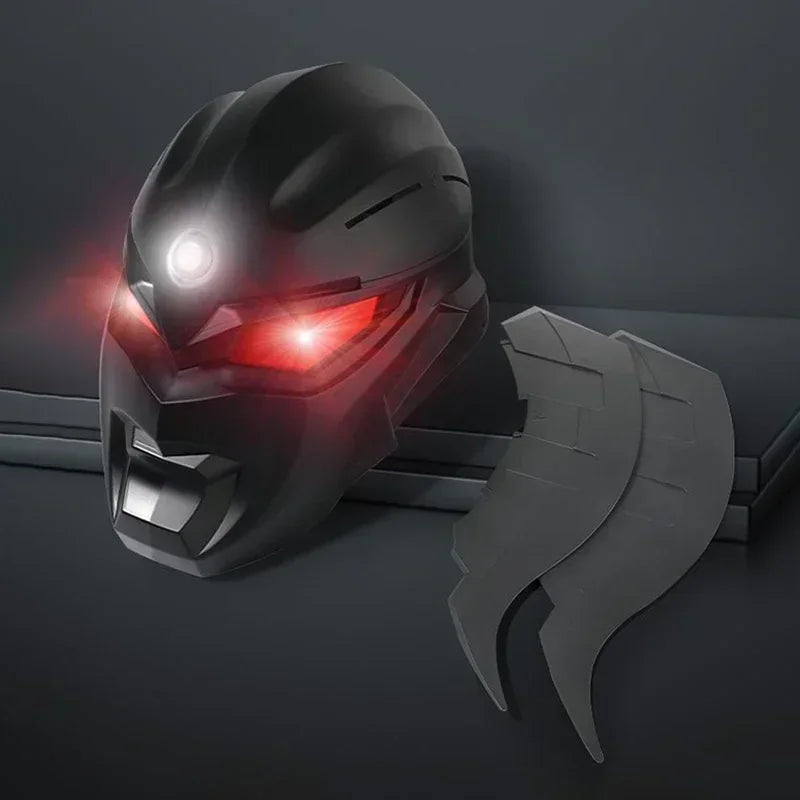 Dark Ultramans Mask Zero Mask Tiga Helmet Cyberpunk Costume Led Light Mask Cosplay Mask Boys Toys Adult Birthday For Man Gift