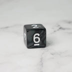 Dark Emulsion 10d6 - DnD Dice Set | Acrylic RPG Gaming Dice - 