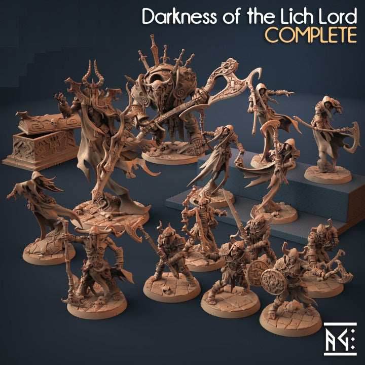 Darkness of the Lich Lord: Complete Set - 