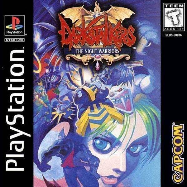 Darkstalkers: The Night Warriors (Playstation) - Game Manual Only