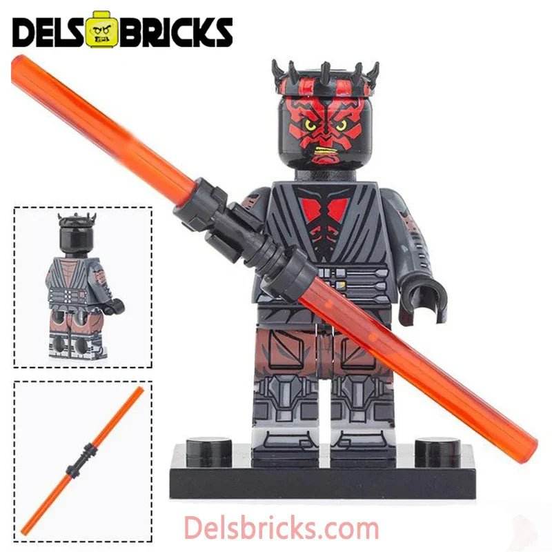 Darth Maul Lego Star Wars Minifigures - 