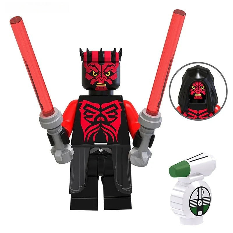 Darth Maul Lego Star Wars Minifigures Custom Toys 3