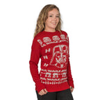 Darth Vader Adult Red Sweater - XS