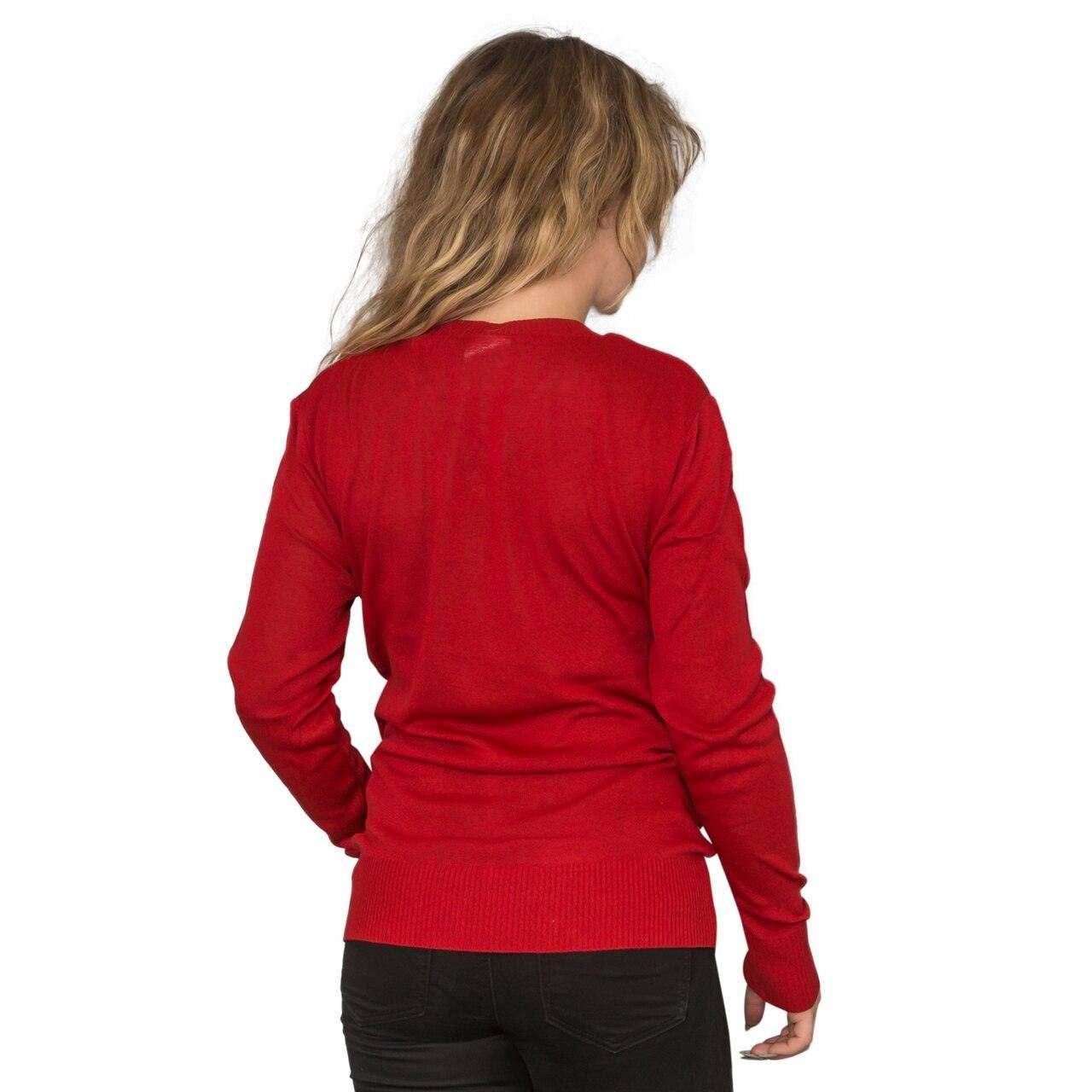 Darth Vader Adult Red Sweater - XS