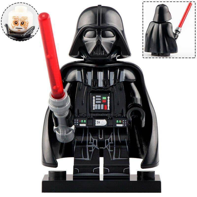 Darth Vader Lego Star Wars Minifigures Custom Toys - 