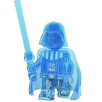 Darth Vader Transparent Blue Star Wars Lego Compatible Minifigure 3
