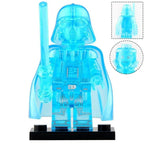Darth Vader Transparent Blue Star Wars Lego Compatible Minifigure 3