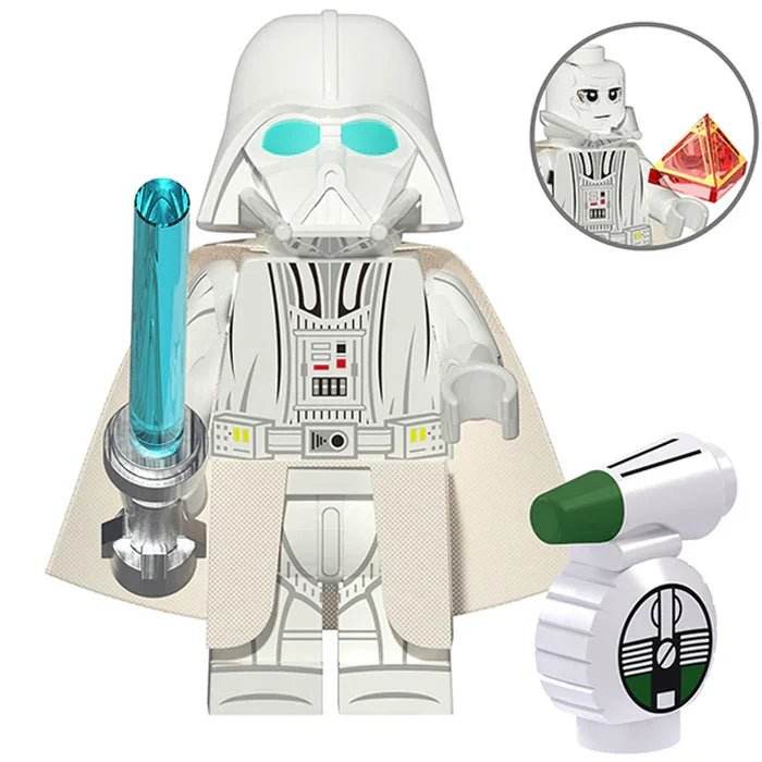 Darth Vader White Version Lego Minifigures - 