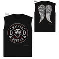 Daryl Walker Hunter Patch & Wings Muscle Tank - S