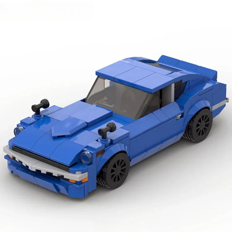 Datsun 240 Z Classic Muscle Custom Lego Cars Minifigures Building Block Toys