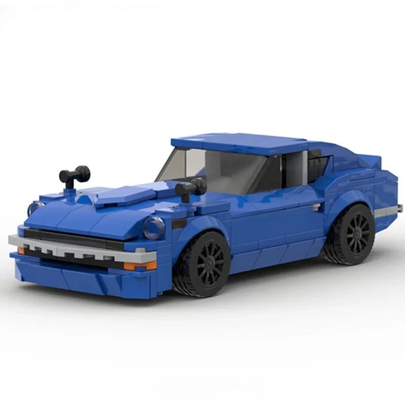 Datsun 240 Z Classic Muscle Custom Lego Cars Minifigures Building Block Toys