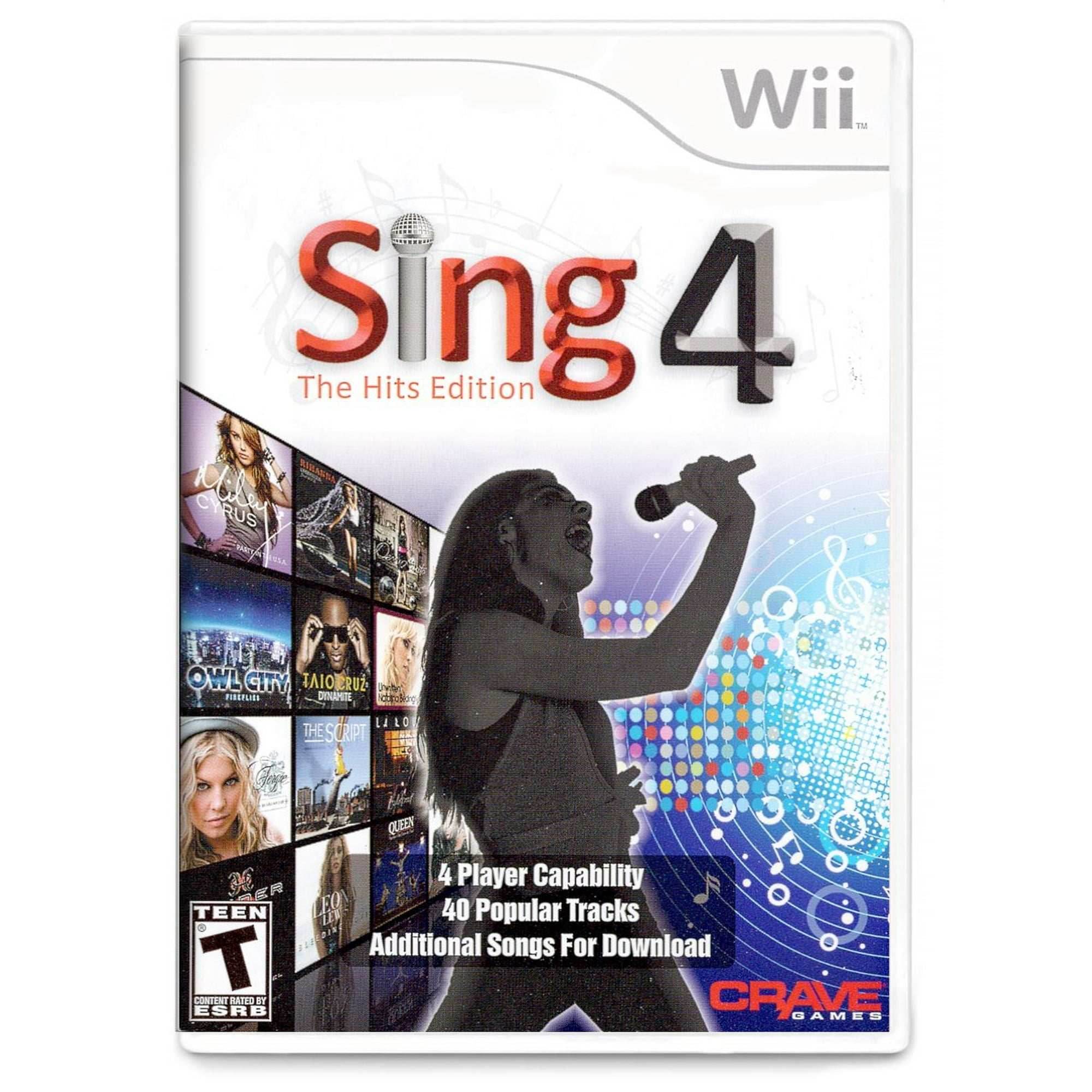 Sing 4: The Hits Edition (Wii) - Game Only