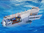 WWII - German Type VIIC U-Boat Submarine - Legendary Series - Mil-Blox