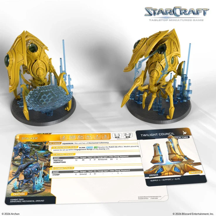 StarCraft The Miniatures Game: Protoss: Stalker Expansion Set