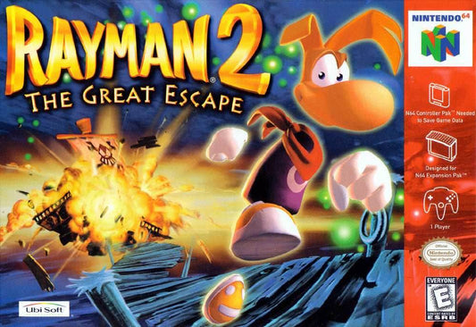 Rayman 2: The Great Escape (Nintendo 64) - Game Manual Only