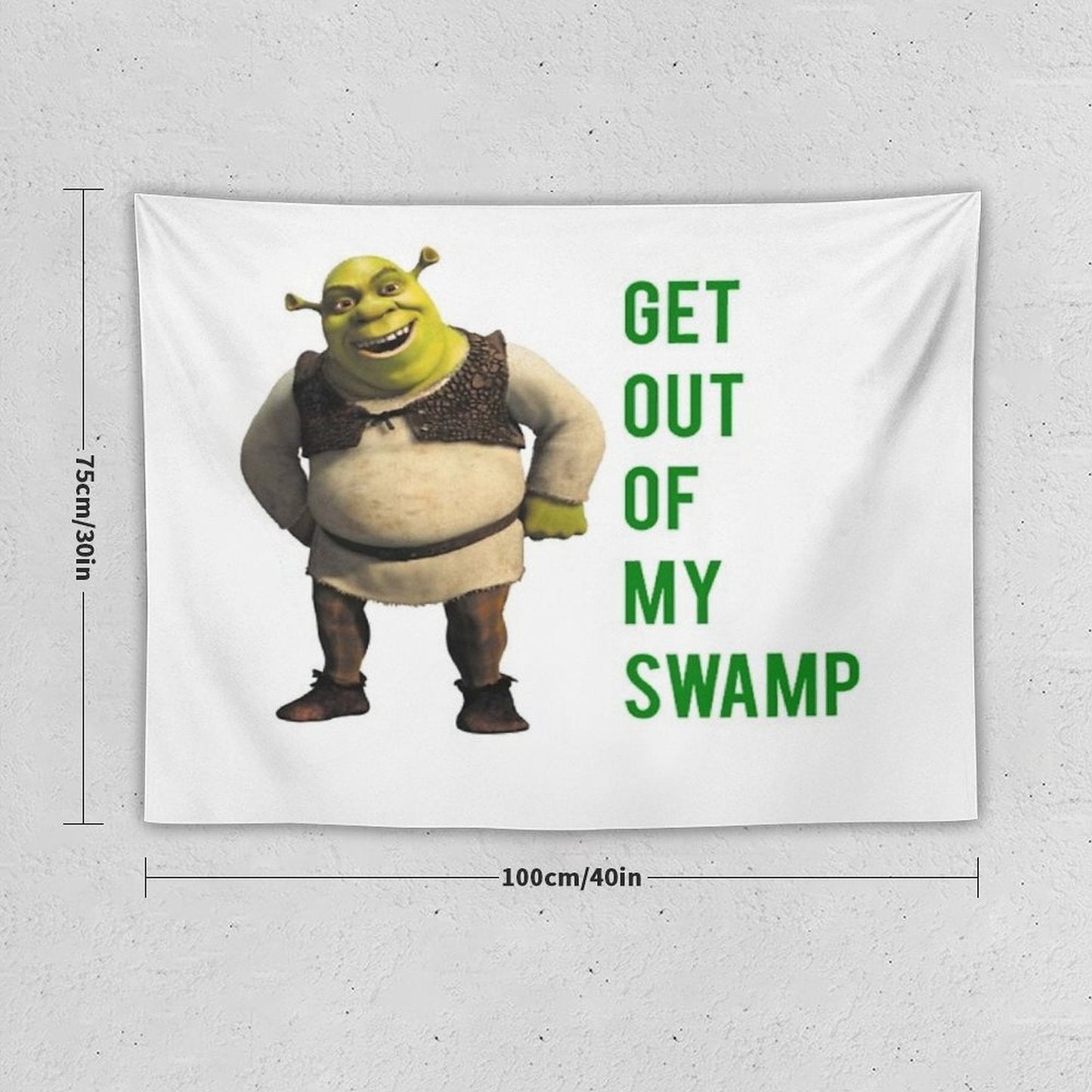 Get Out of My Swamp Tapestry