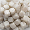 Pearl White Blank 16mm d6 - 