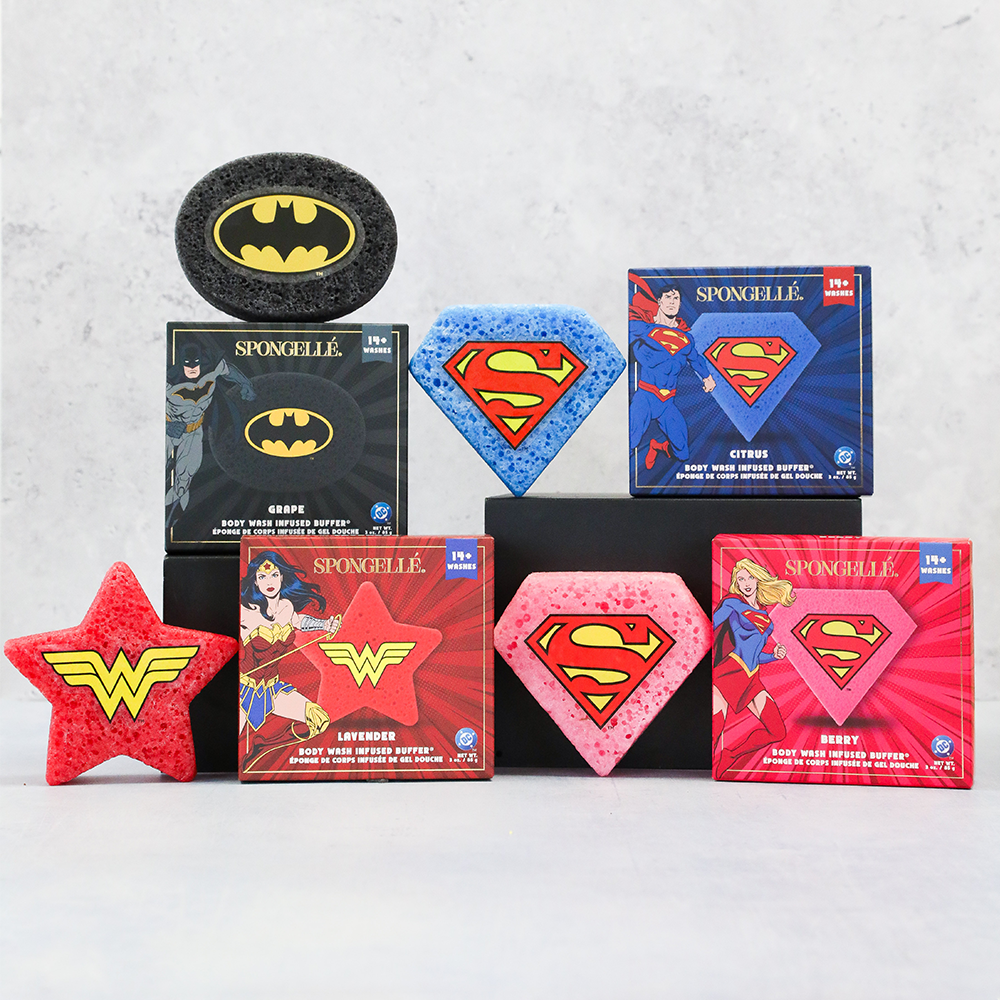 DC Superhero Body Buffer Assorted Pack