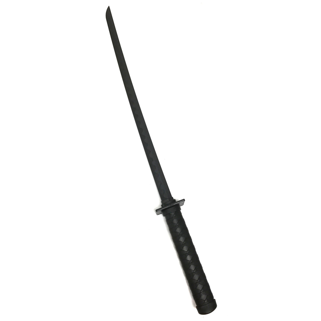 Poly 34.75 Inch Black Wakizashi Sword Full Contact Stunt Prop - Perfect for Training