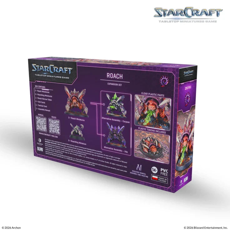 StarCraft The Miniatures Game: Zerg: Roach Expansion Set